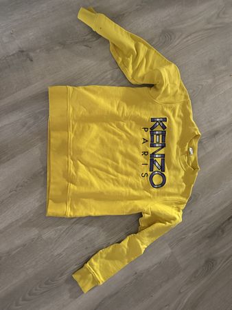 Sweat-shirt Kenzo Paris jaune taille L bon état