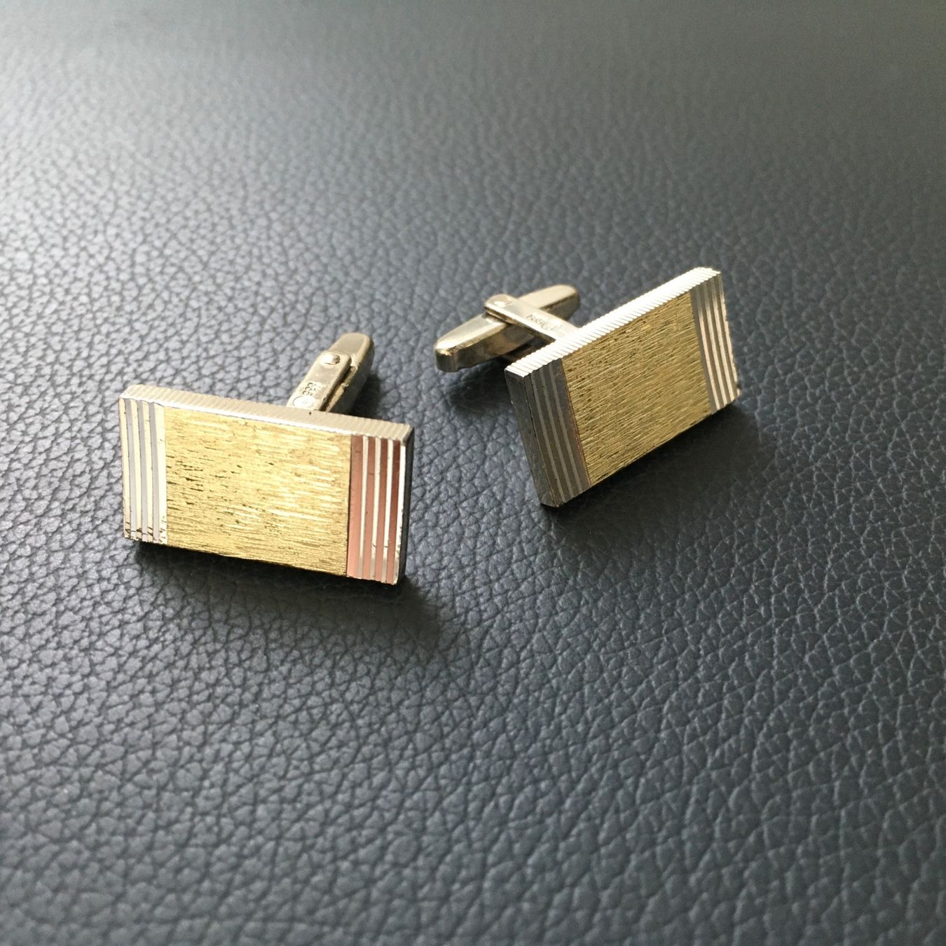 Gemelli: versilberte Manschettenknöpfe Vintage – Usato da Freienwil venduto da Hubi030