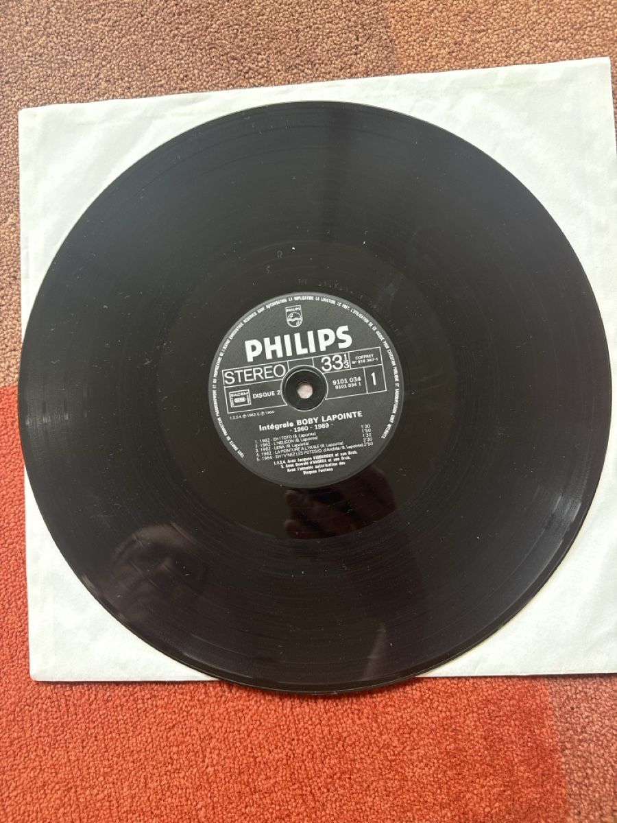 Vinyles: Bob y Lainporte Intégrale vinyle 4 disques Philips 1983 – D'occasion à Givisiez par My_favorite_shop 3