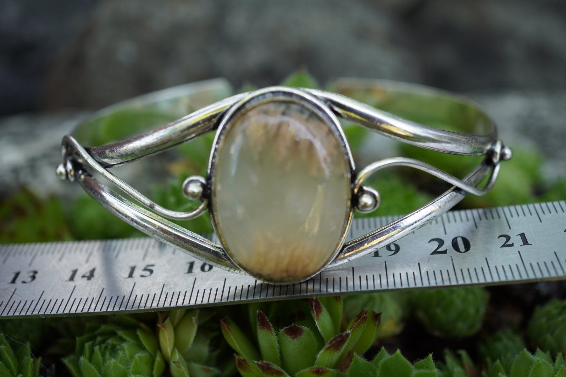 Minerali & Pietre curative: Phantom Achat    Arm Spange     ab  1.-     Räumung – Nuovo e nell'imballaggio originale da Eschenbach SG venduto da topstone 1