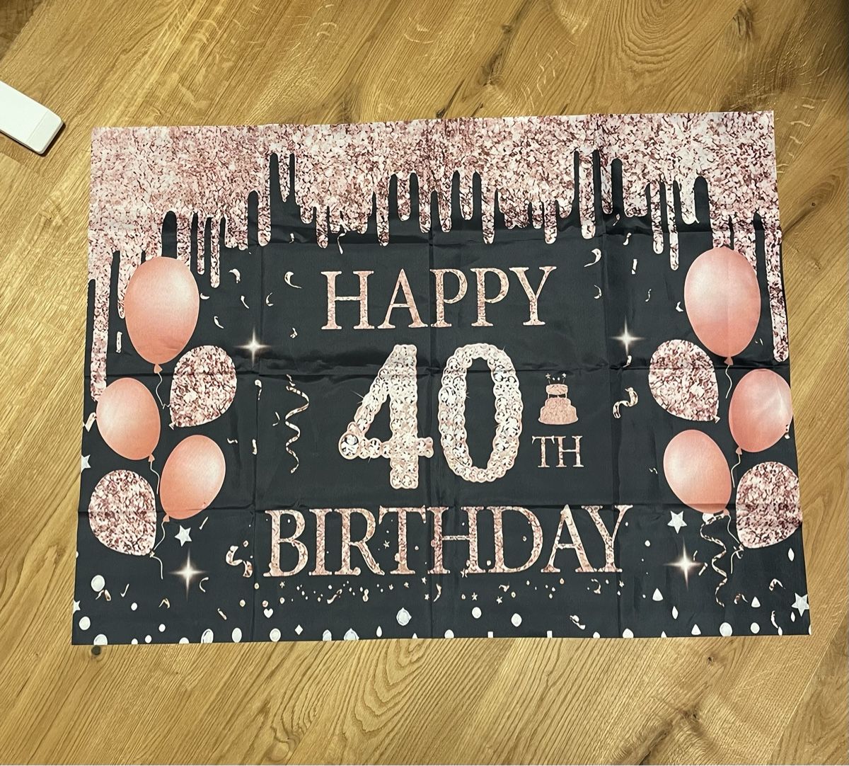 Tutte le decorazioni: Deko 40ster Geburtstag  – Nuovo e nell'imballaggio originale da Murten venduto da Somasi2 2