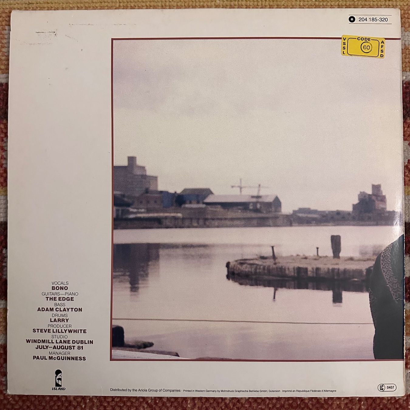 Dischi in vinile: LP - U2 - October – Usato da Breganzona venduto da Onairda75 1