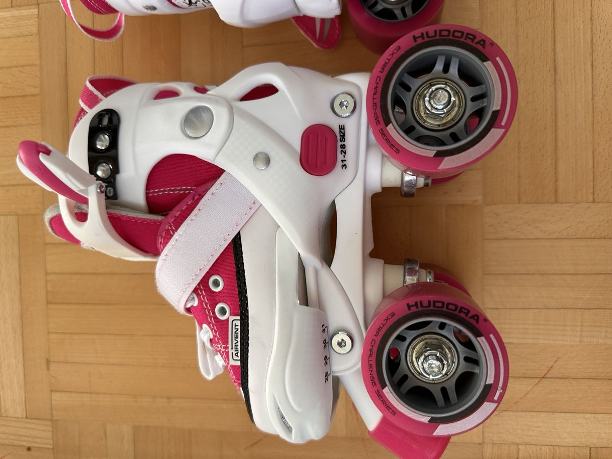 Pattini in linea & Pattini a rotelle: Hudora Rollerschuhe gr 28-31 – Usato da Muri b. Bern venduto da nooner7 6