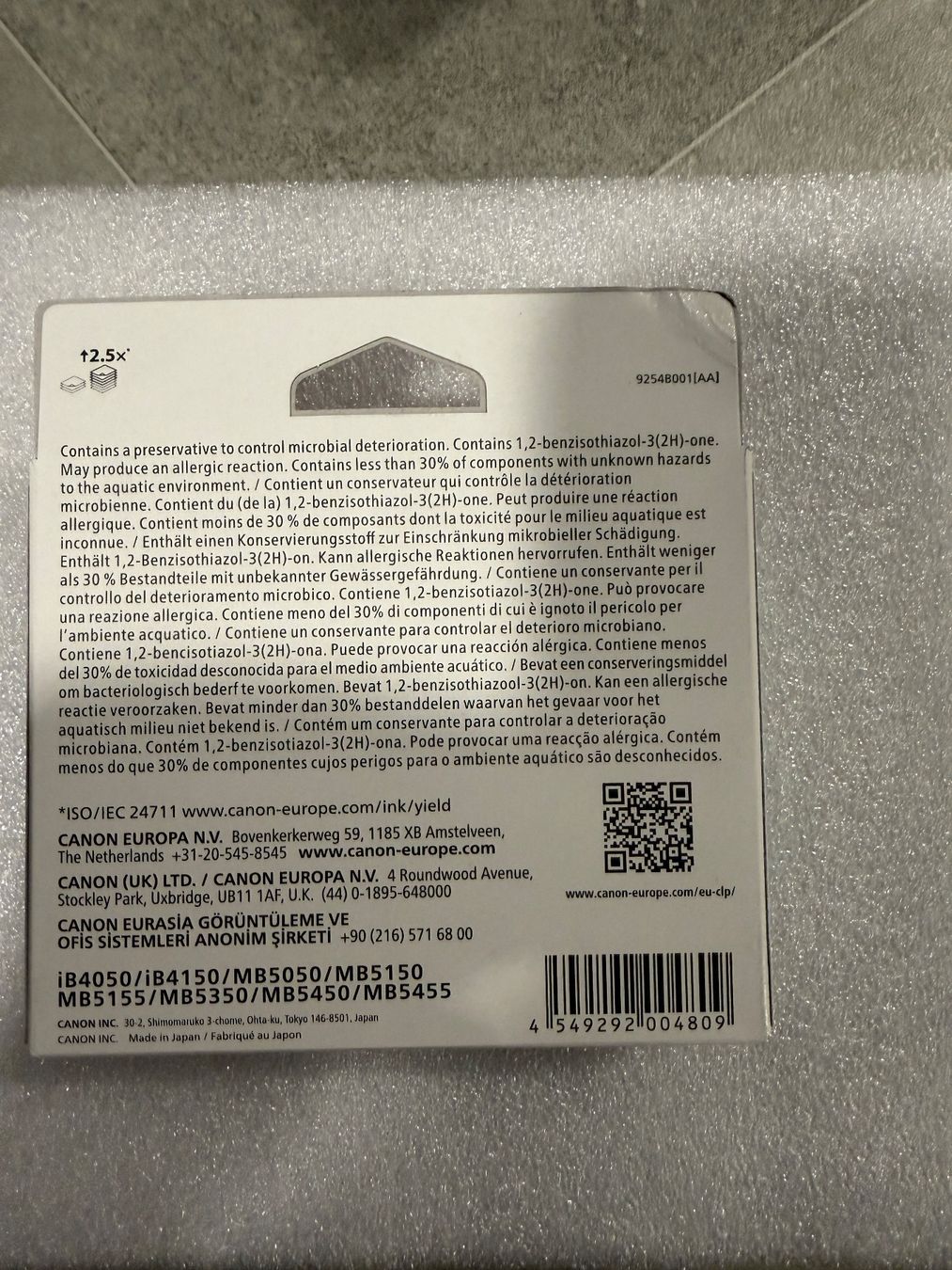 Canon Cartucce per stampanti & toner: Canon Tintenpatrone – Nuovo e nell'imballaggio originale da Bellach venduto da IbiTschibi 3