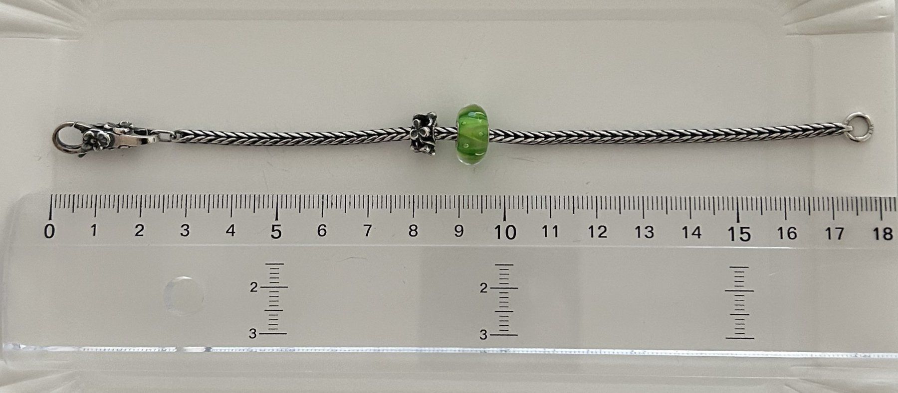 Bracciali & Braccialetti: Original Trollbeads Starter Armband 'Exhale' 18cm – Nuovo (secondo la descrizione) da Rheinfelden venduto da Boutique_Luxe 2