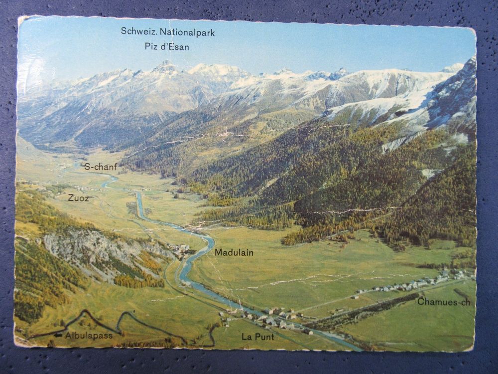 AK LA PUNT CHAMUES-CH MADULAIN ZUOZ S-CHANF ENGADIN BESTOSSE | Kaufen ...