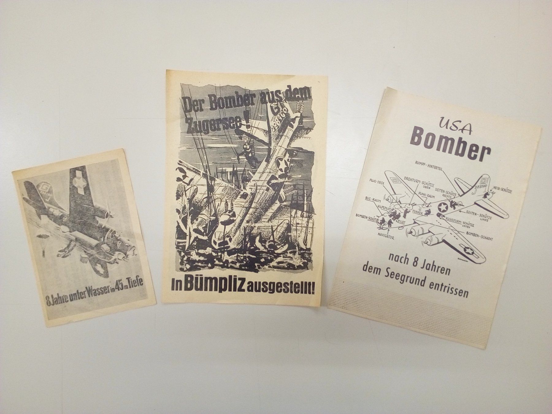 Documenti: Prospekte Bomber B-17 Zugersee – Usato da Neuenkirch venduto da bf-109