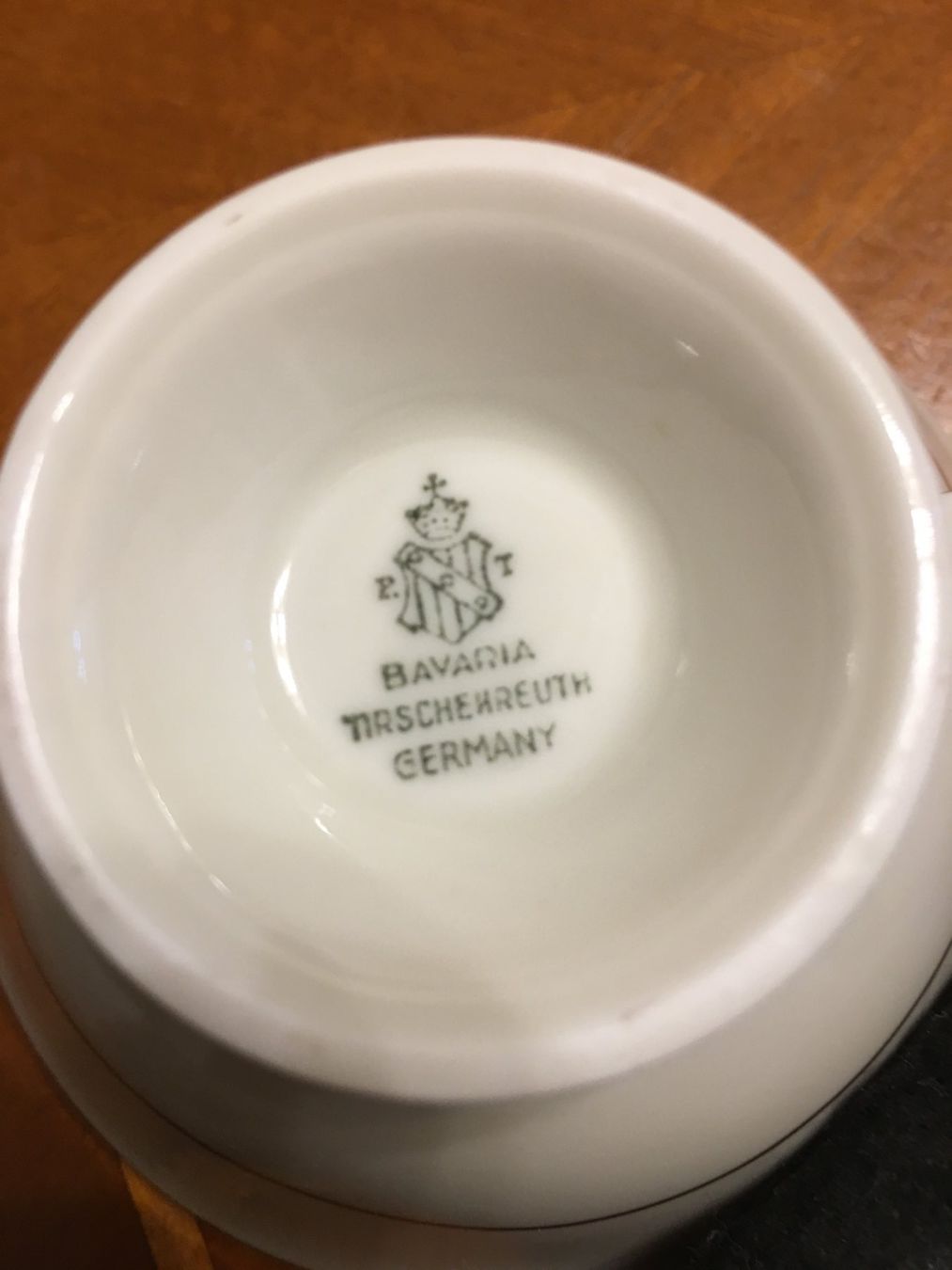 Set di piatti: Antikes Espresso-Set, weiss/gold,Tirschenreuth – Nuovo (secondo la descrizione) da Eich venduto da Jokove63 1
