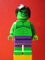 Lego Minifigur sh0798 Hulk