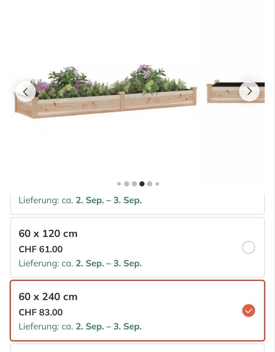 Vidaxl Box contenitori: Hochbeet – Nuovo e nell'imballaggio originale da Düdingen venduto da Valeriie 1