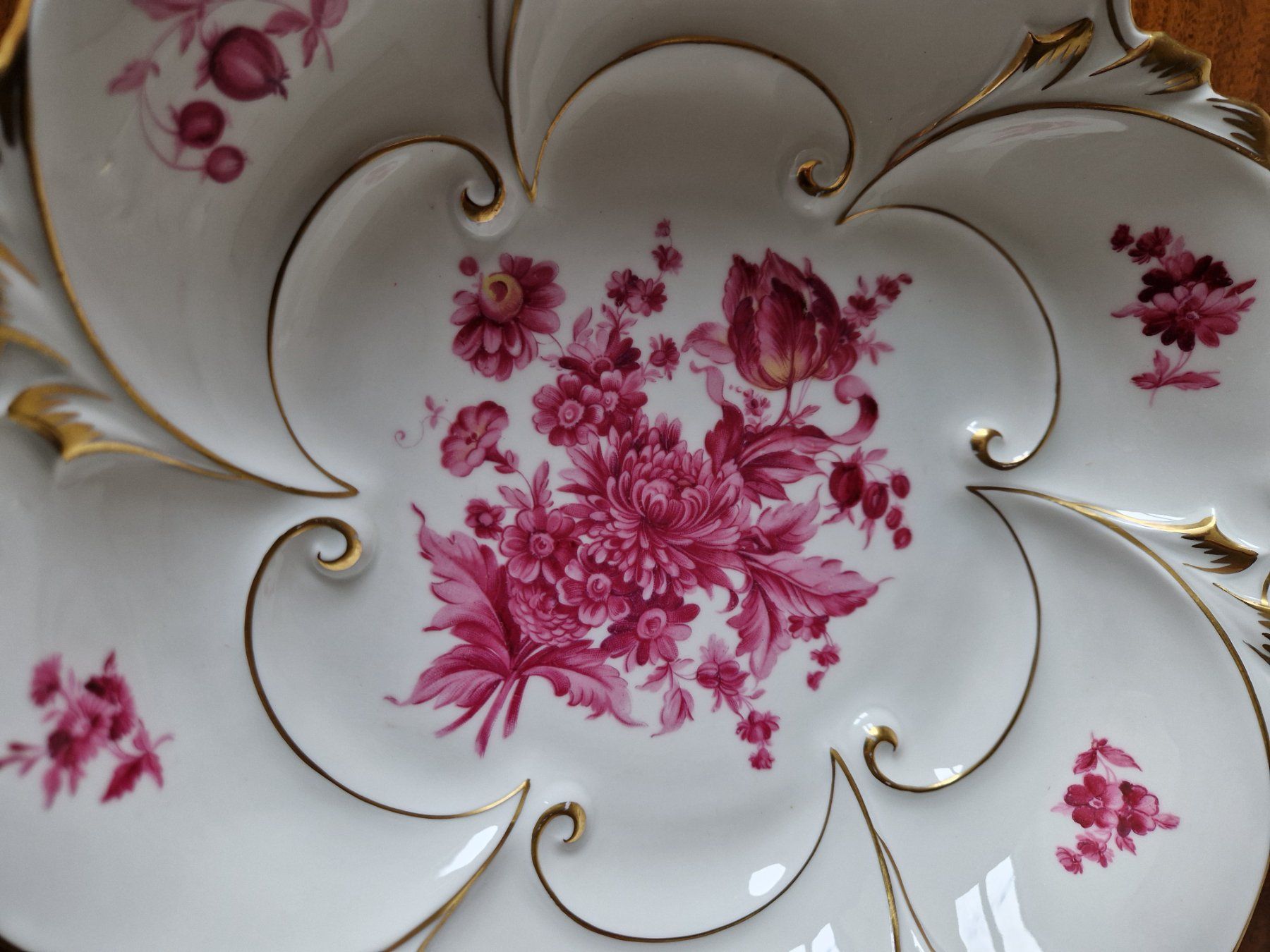 Ciotole: Schalle mit Blumenmuster, Ilmenau – Usato da Bern venduto da Antikbatik 1