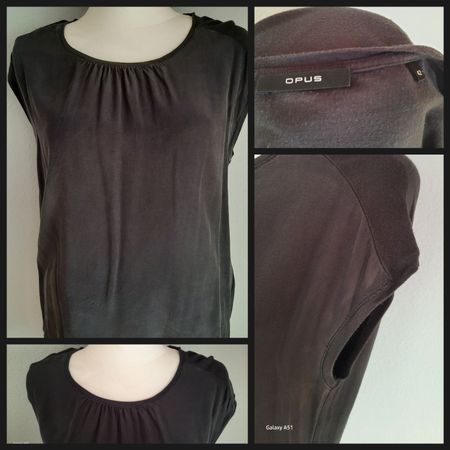 ***OPUS*** Blusenshirt antrazit Gr 42