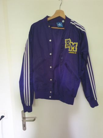 Adidas Originals Real Madrid College Jacke violett Gr. S