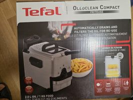 Neu Tefal Oleoclean Compact 0.8 kg (FR7016), Edelstahl