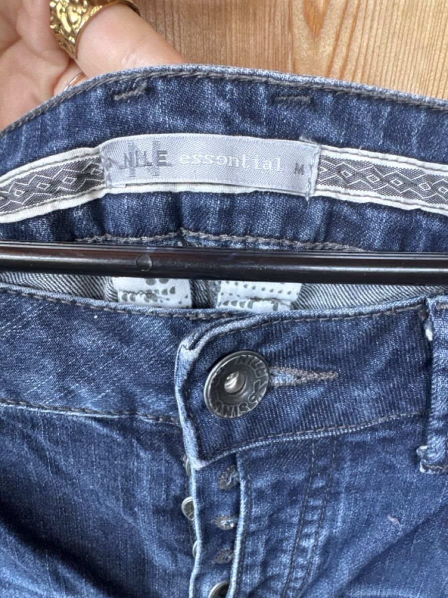 Nile Jeans: NILE Essential Damen Jeans Grösse 40 dunkelblau – Usato da Landquart venduto da Happyhippo42 2