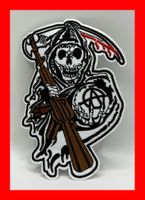 Sons of Anarch Sensemann Badge Patch Aufnäher SAMCRO Flick