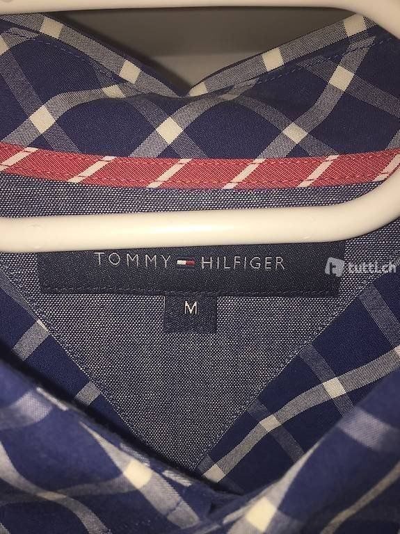Tommy Hilfiger Hemden: Tommy Hilfiger Hemd blau/weiss M – Gebraucht aus Winkel von Studi66 1
