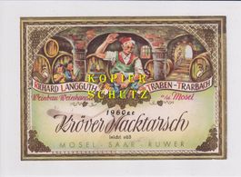 Etikette - Kröver Nacktarsch 1960 (Langguth) /bd
