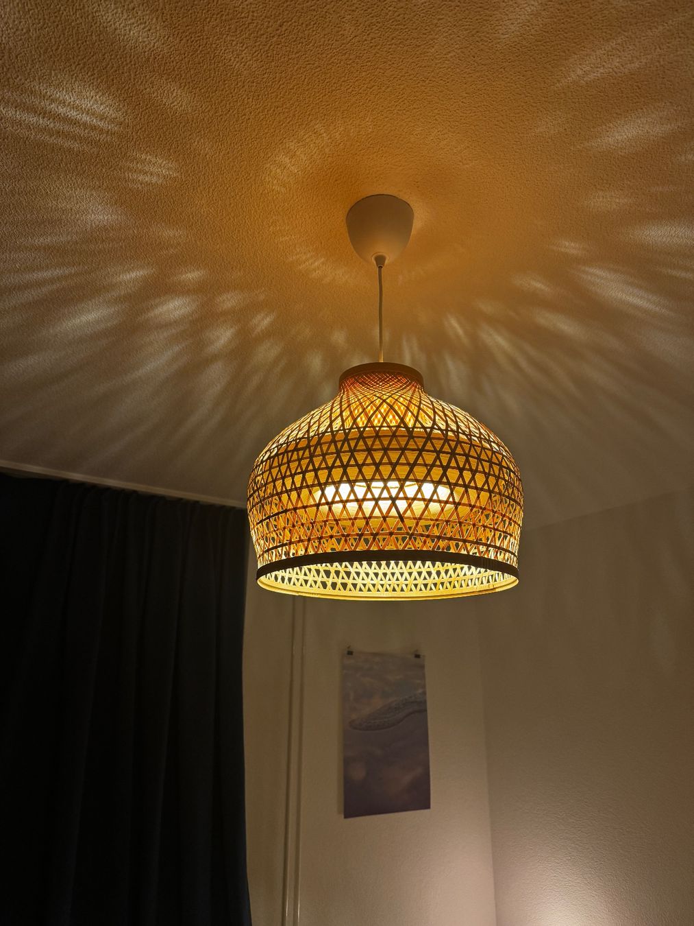 Ikea Kronleuchter & Deckenlampen: Hängeleuchte Misterhult, IKEA, Bambus – Gebraucht aus Zürich von kra_xpt5