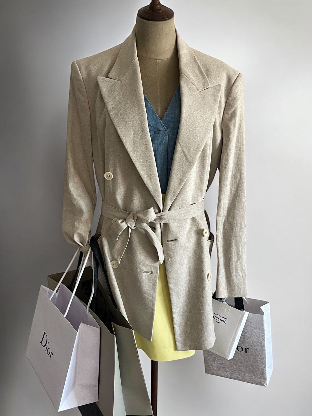 Windsor Giacche: Windsor Leinen Blazer CHF 780,- Beige Gr. 38 – Usato da Zürich venduto da Recode.Fashion