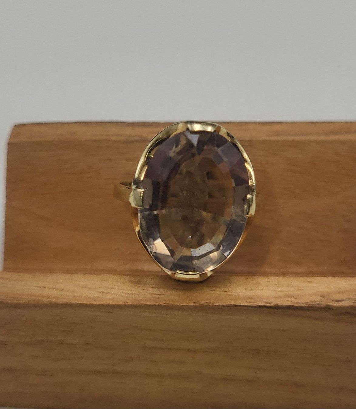 Anelli: Gold 585 Ring Mit Stein – Usato da Wald ZH venduto da Dasilver 7