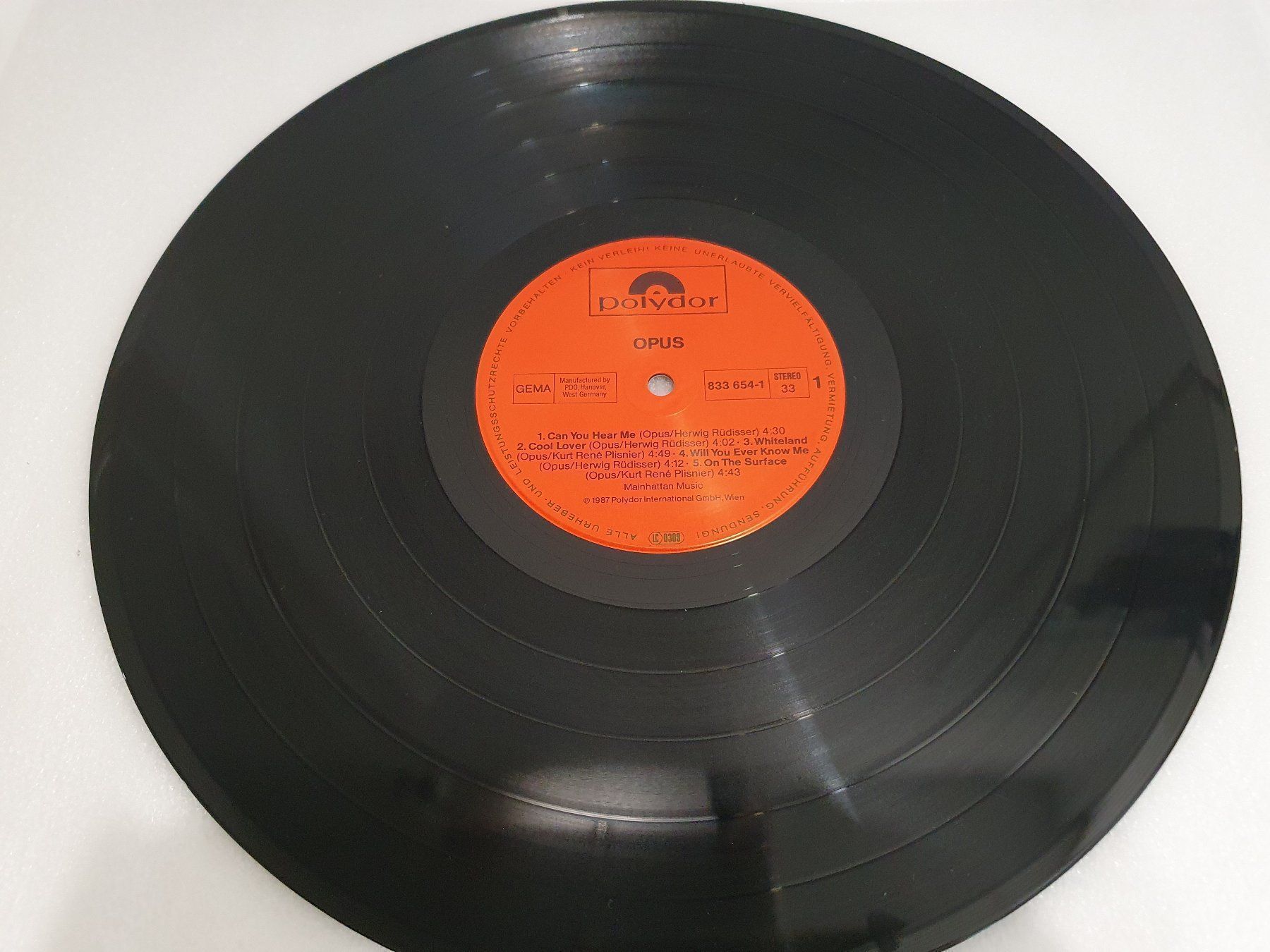 Dischi in vinile: Opus - Opus – Usato da Uster venduto da Vinyl-Leidenschaft 5