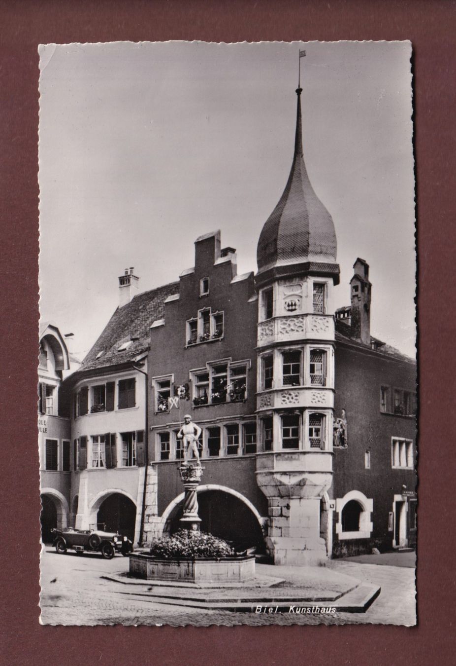Cartes postales: BIEL - Kunsthaus – D'occasion à Pully par nicecards-shop