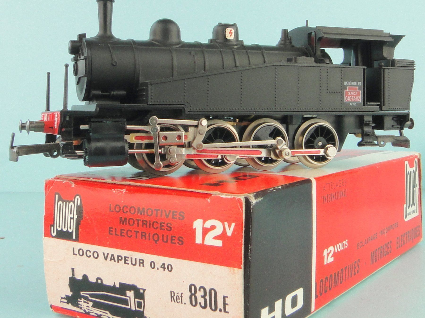 Jouef Modellini di ferrovie: Jouef 830 Loco Vapeur 0.40 – Difettoso da Bülach venduto da cann11