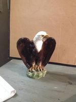 Wunderschöne Adler Figur Keramik Vintage Deko Figur  🦅🦅🦅