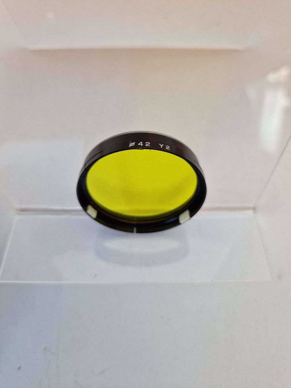 Filtri: Aufsteck Filter Gelb Ø42 SY 48-2 – Usato da Vevey venduto da dreetje9