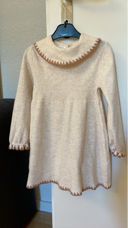 Zara Kids Kleid Strick Gr. 104 3-4Jahre so süss Top 