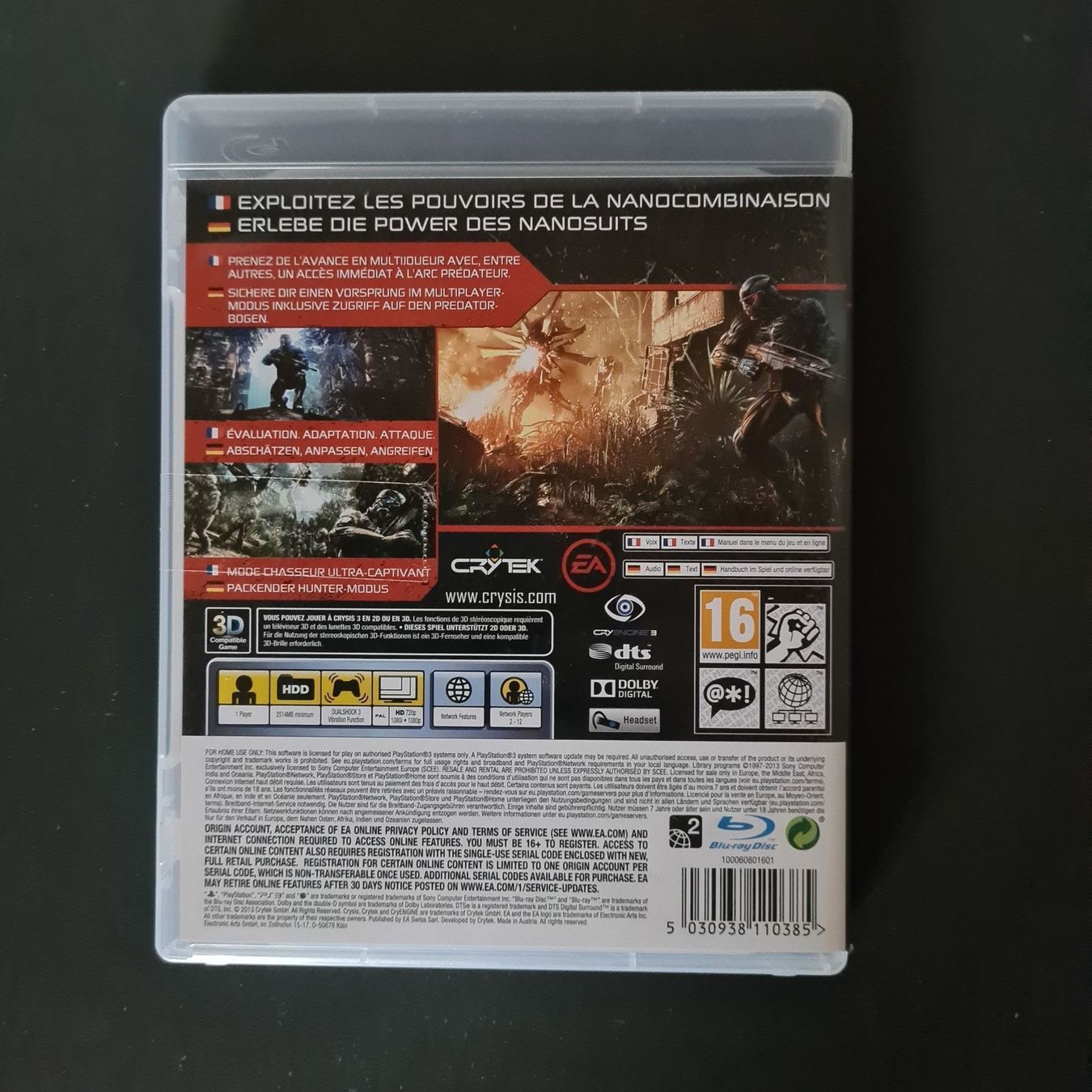 Giochi: Crysis 3 für PS3 – Usato da Chur venduto da 1996hiphop 1