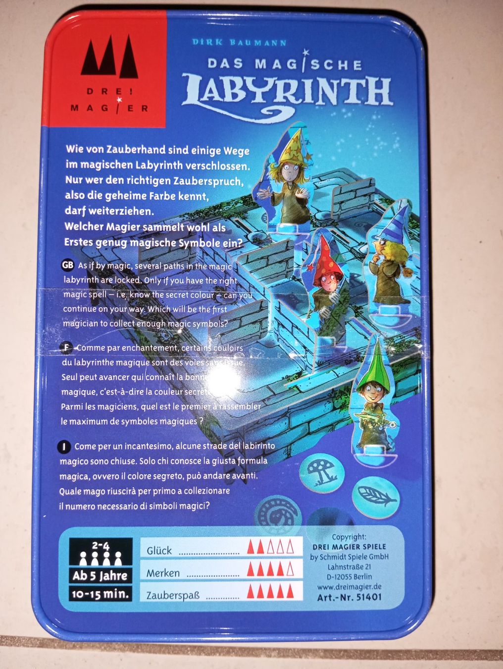 Giochi: Das magische Labyrinth – Usato da Amriswil venduto da cbe_cr6q 1