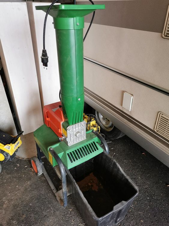 Häcksler mit Walze für Garten und Äste Kaufen auf Ricardo
