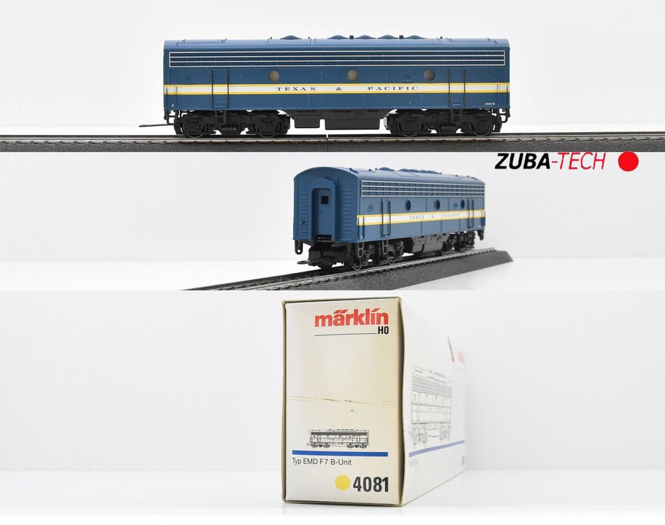 2x Märklin 4081 Diesellok EMD F7 B-Unit T&P H0 Mit OVP | Acheter Sur ...