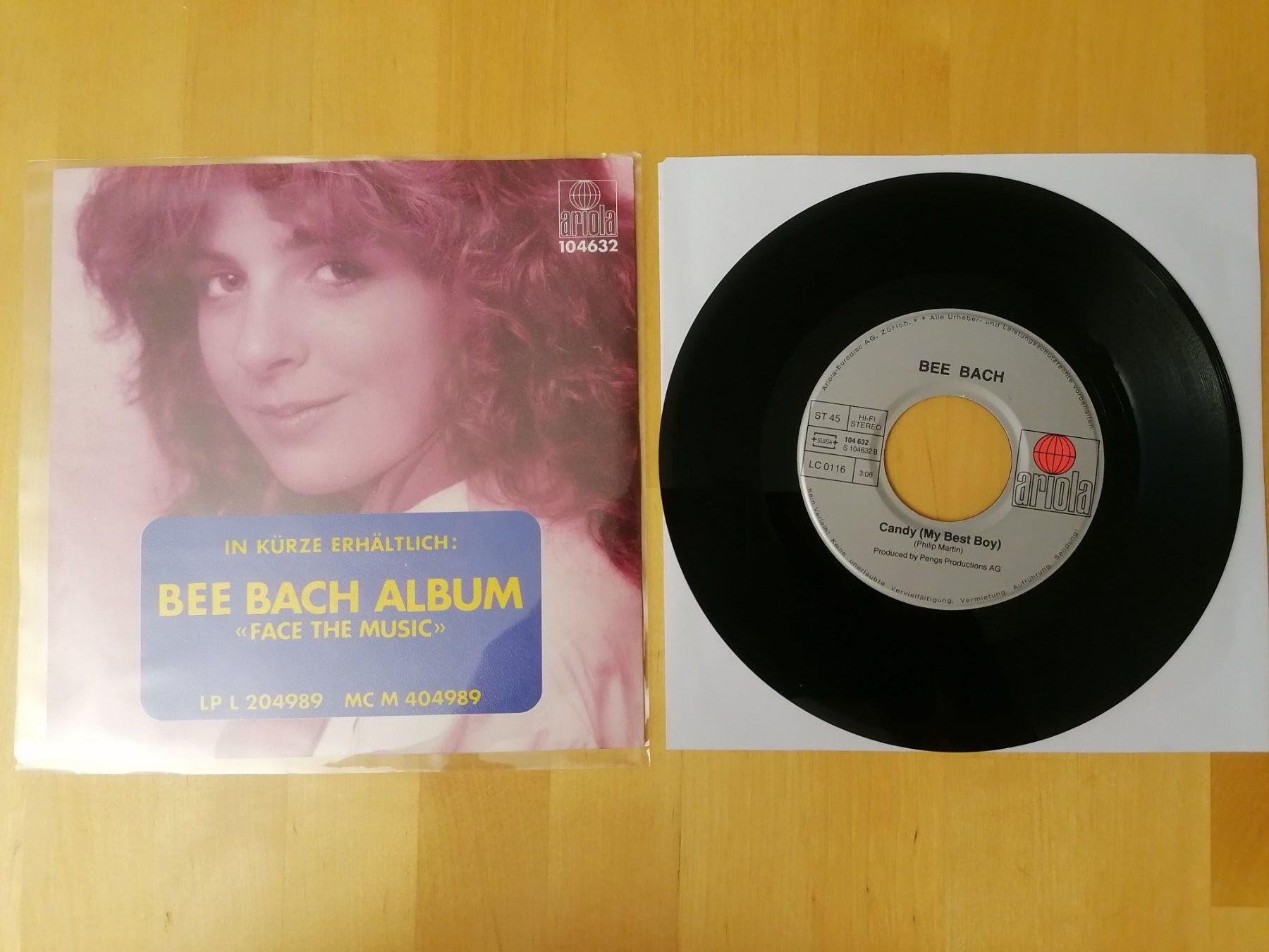 Schallplatten: Bee-Bach – California – Gebraucht aus Emmenbrücke von lamorak 1