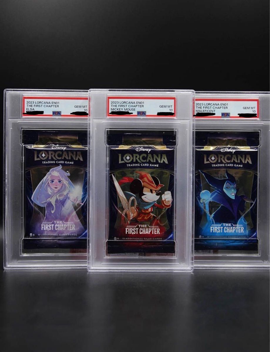 Disney Carte collezionabili: Disney Lorcana Artwork Set First Chapter PSA 10 #aufsteigend – Nuovo e nell'imballaggio originale da Wangen SZ venduto da collectomat