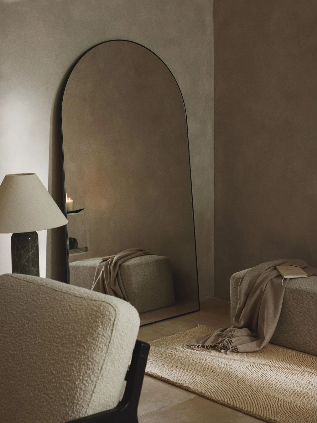 Specchi: Miroir Sur Mesure - 190x90cm - Bord Cintré – Usato da Genève venduto da julian-b 3