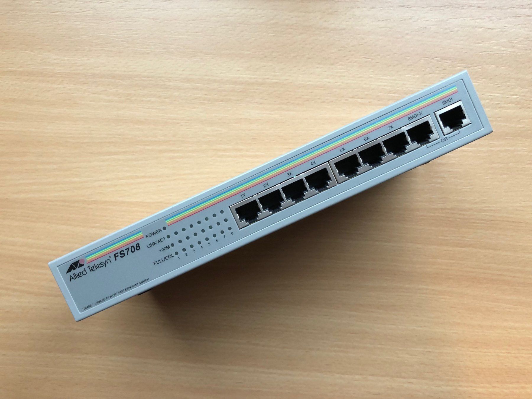 Hub & Switch: ALLIED TELESYN-Switch FS708 – Usato da Buchs SG venduto da Handyman77 1