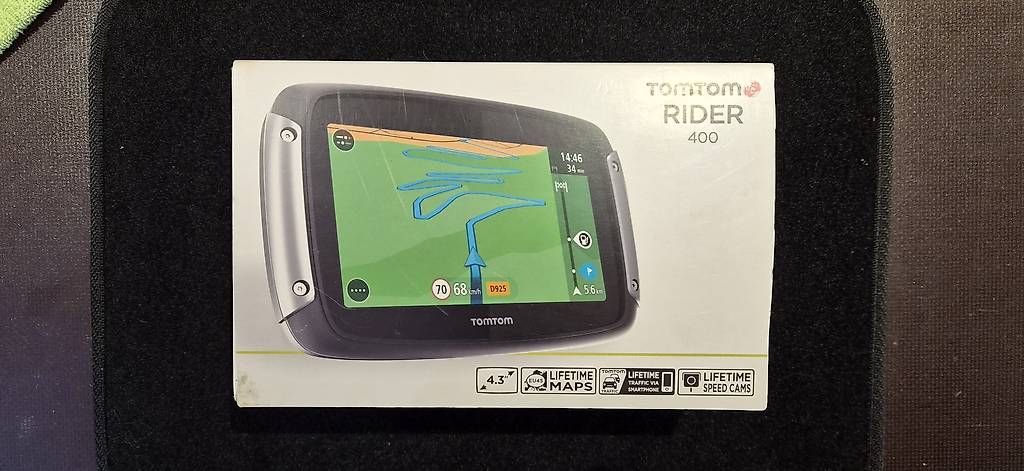 Tomtom Navigatori: TomTom Rider 400 Motorrad Navigationsgerät – Usato da Neuenhof venduto da raffa2283