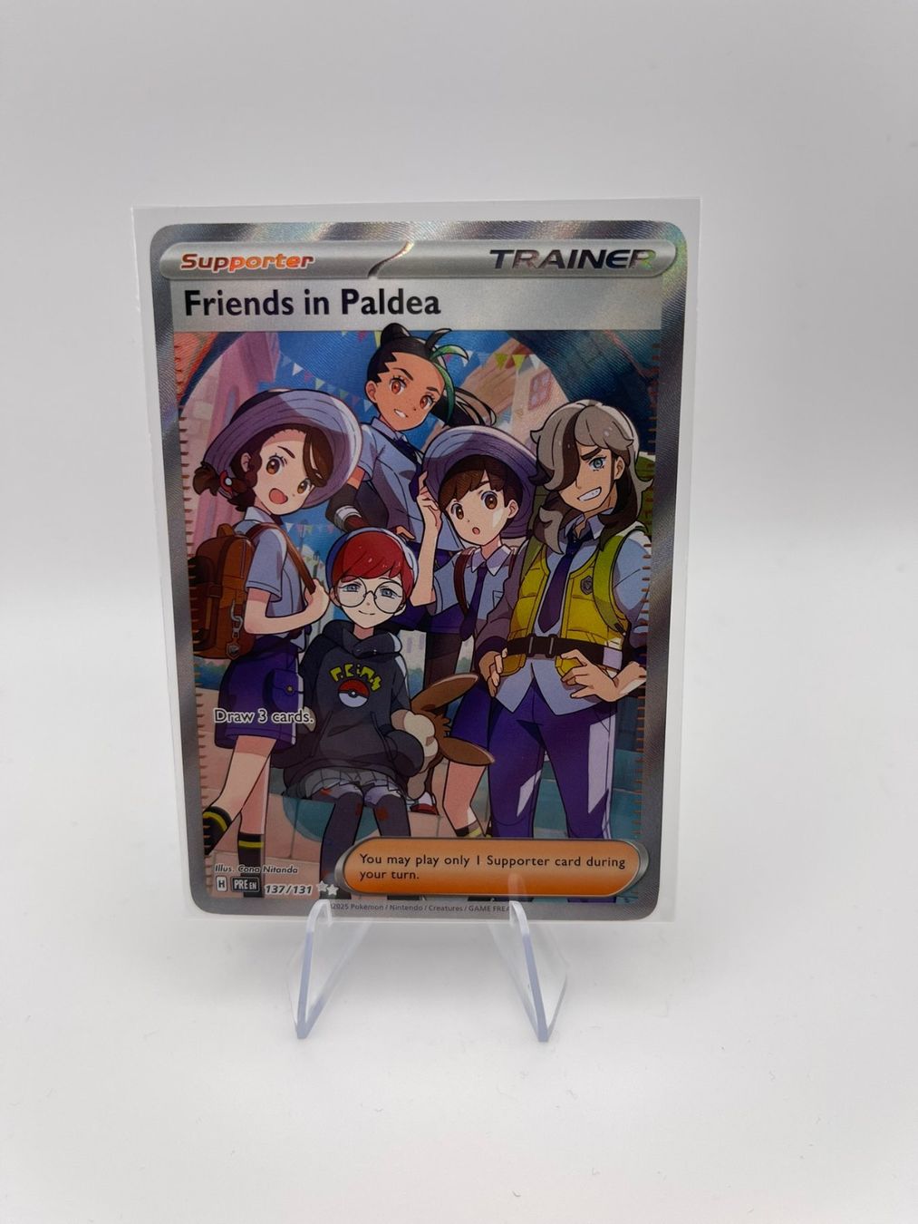Pokémon Carte collezionabili: Pokemon: Friends in Paldea 137/131 – Nuovo (secondo la descrizione) da Märstetten venduto da AlienNova
