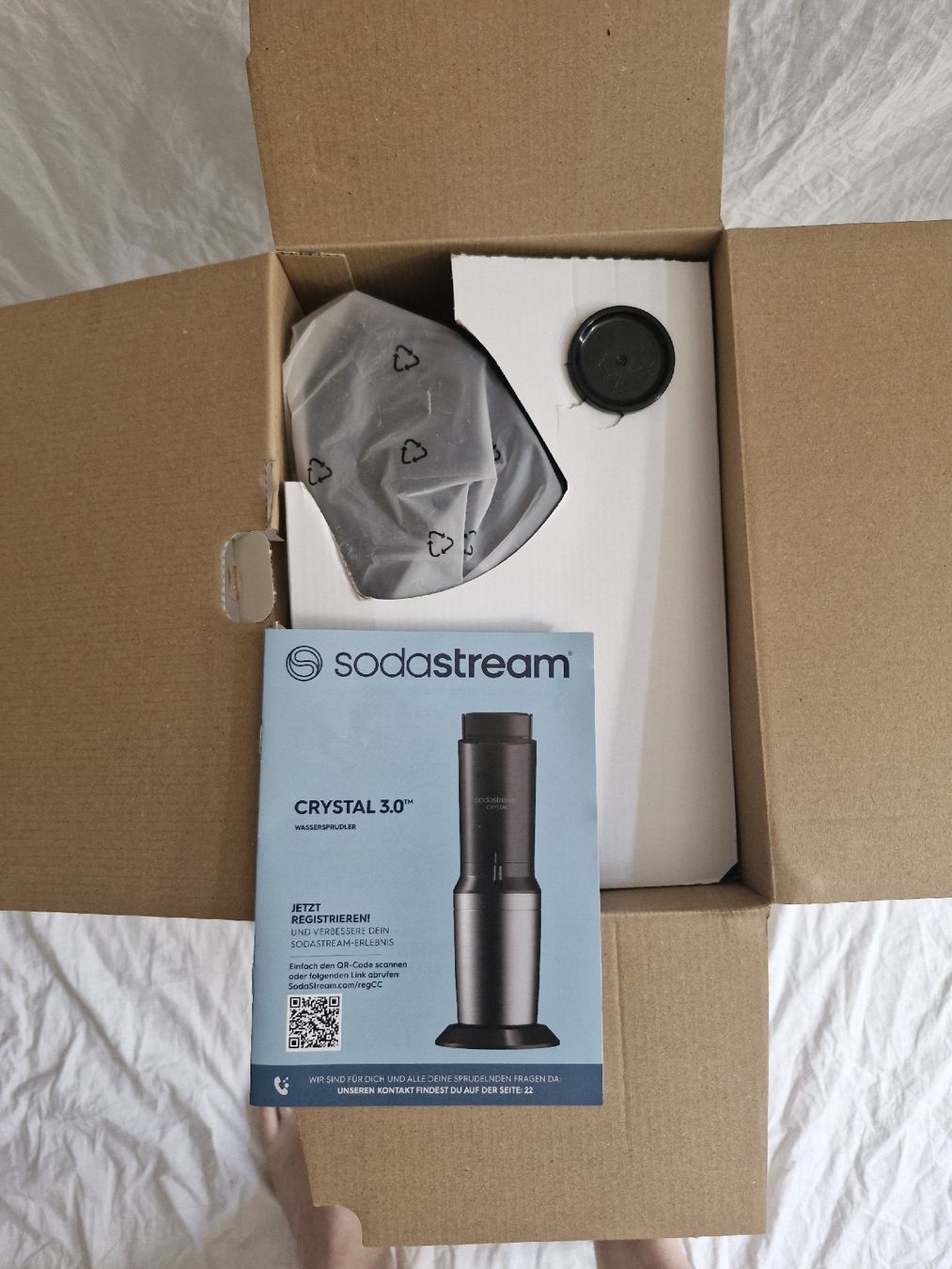 Sodastream Elettrodomestici da cucina: Sodastream Crystal 3.0 – Nuovo e nell'imballaggio originale da Bern venduto da ann_l7tf 4