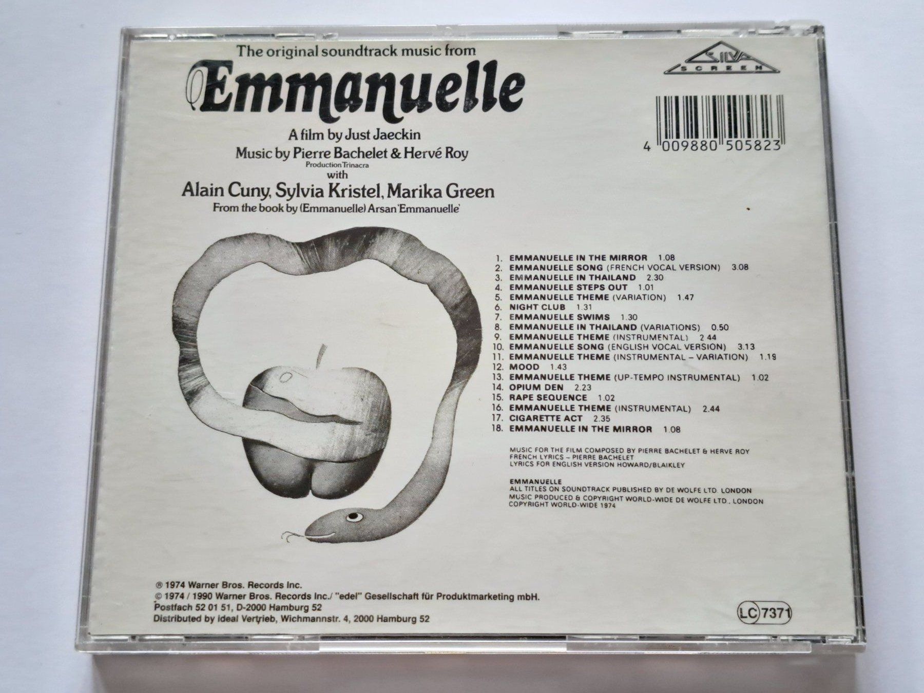 CD: CD BOF Emmanuelle – Usato da Pully venduto da bro_n52j 1