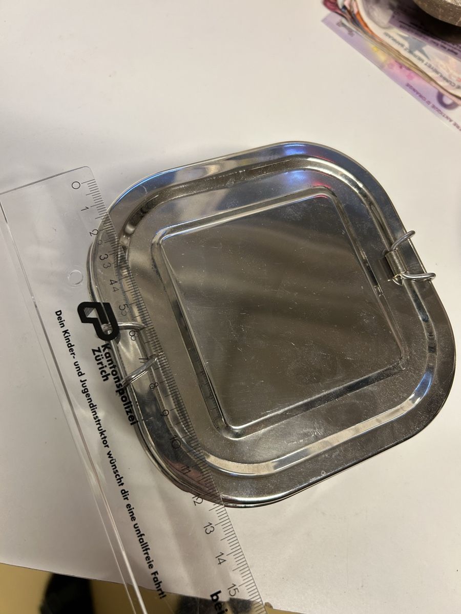 Contenitori & Simili: Metall-Lunchbox, Picknick-Dose. Originalverpackt. – Nuovo (secondo la descrizione) da Grüt (Gossau ZH) venduto da guetsli80 3