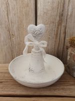  Dekoschale mit Herz, Vintage Shabby Chic Style