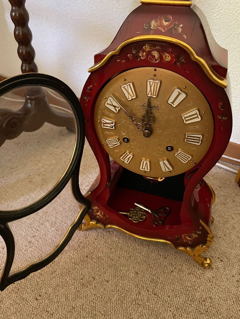 Stand- & Wanduhren: Pendule Le Castel aus den 70er Jahren – Gebraucht aus Zürich von plumita 2