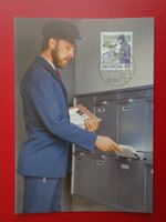 Maximumkarte MK 10.3.1987 Dauermarken Postbeförderung