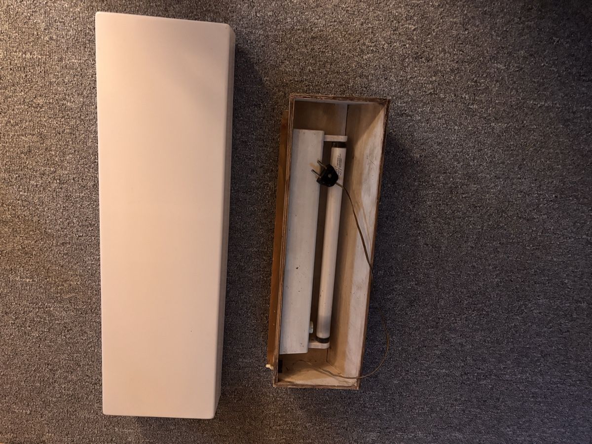 Kronleuchter & Deckenlampen: Vintage white ceiling lamps – Gebraucht aus Biel-Benken BL von ste_86wx 1