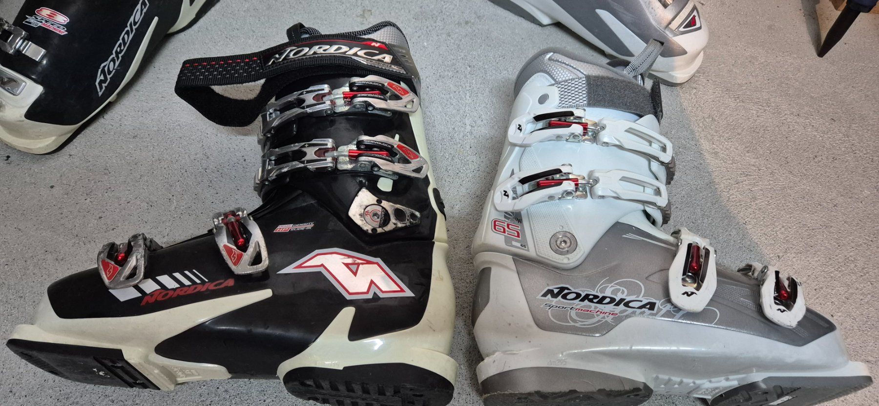 Nordica Scarpe da uomo: Zwei paar Skischuhe – Usato da Fislisbach venduto da live46