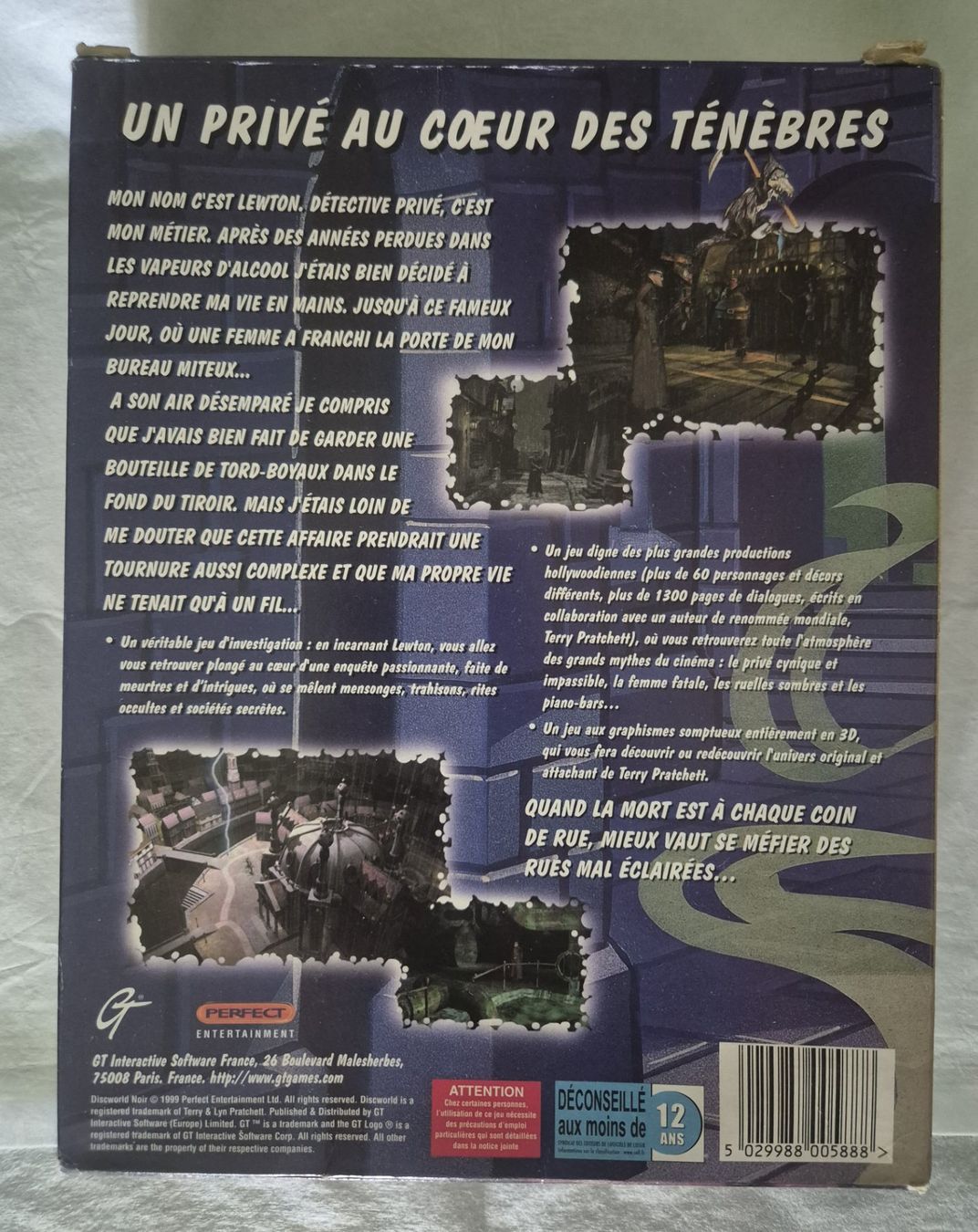 Spiele: Jeu PC bigbox FR - DISCWORLD NOIR – Gebraucht aus Petit-Lancy von guy_vmz2 1